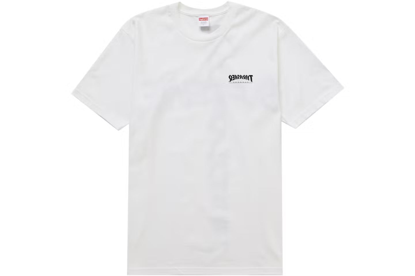 Supreme x Thrasher Cross Tee White 1:1