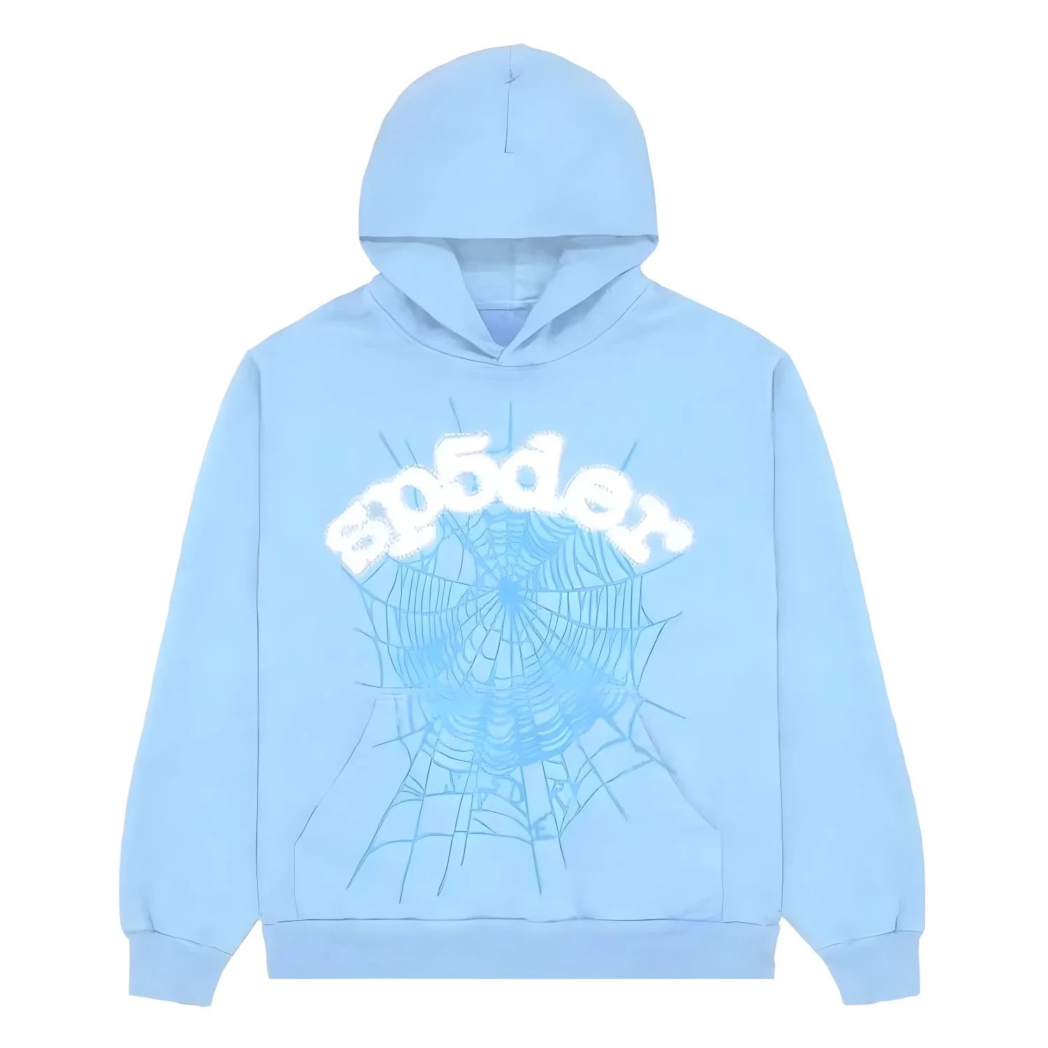 Sp5der Web Hoodie Baby Blue 1:1