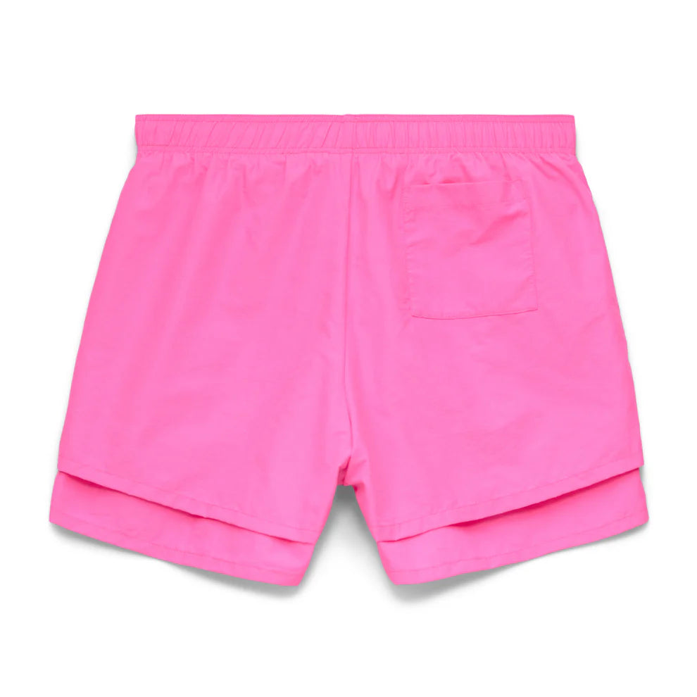 Sp5der OG Web Double Layer Shorts Pink 1:1