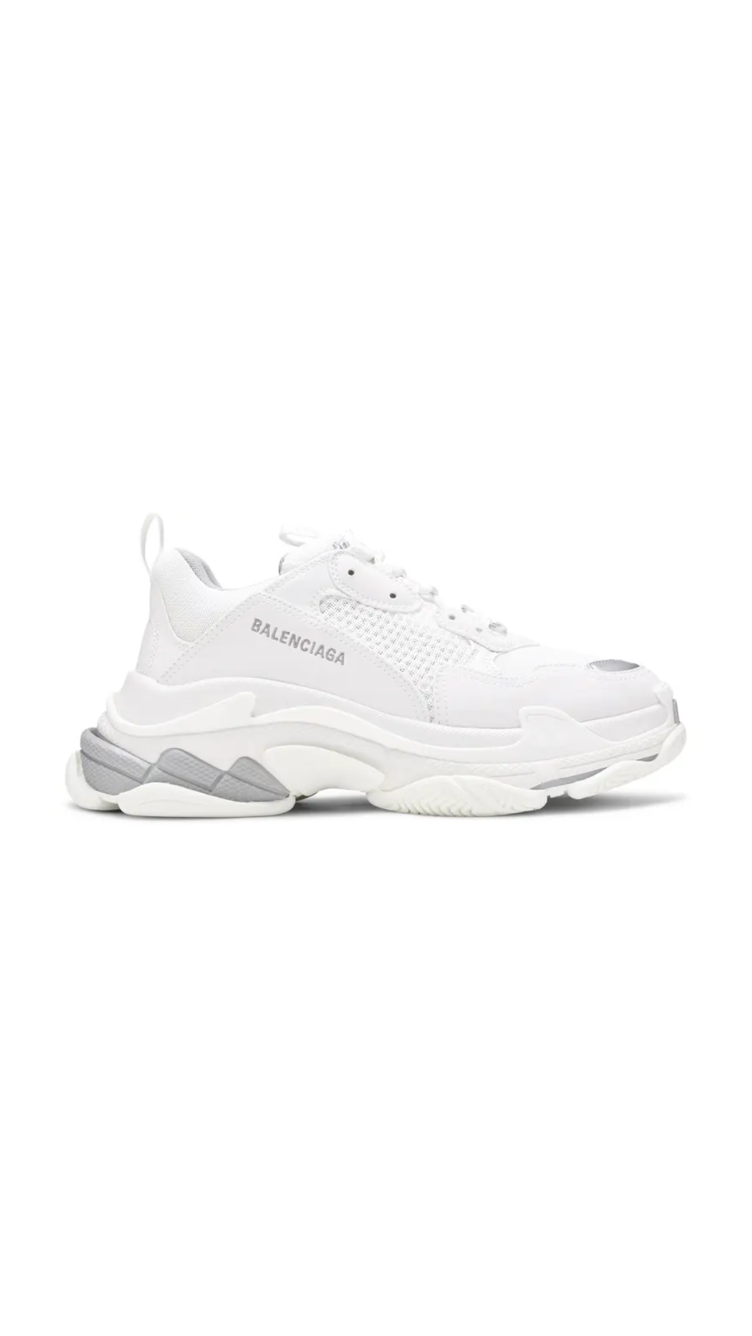 Balenciaga Triple S White Metal Grey 1:1