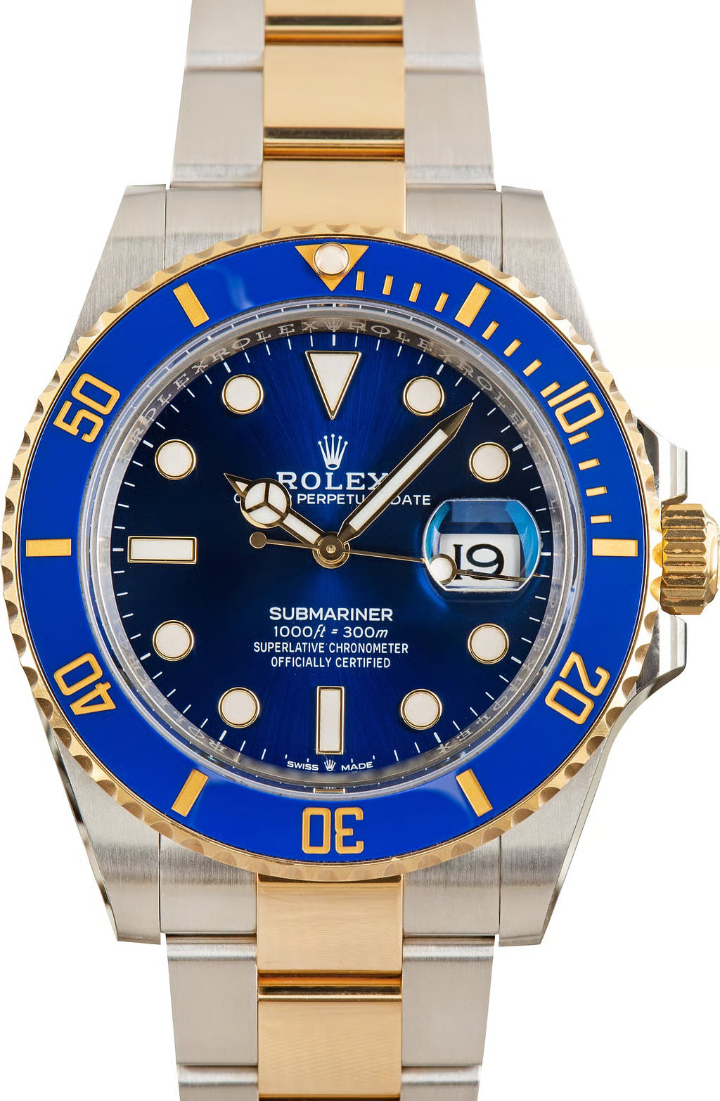 Rolex Submariner Two-Tone Blue 1:1